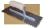 Occident Notched Trowel With Wooden Handle
